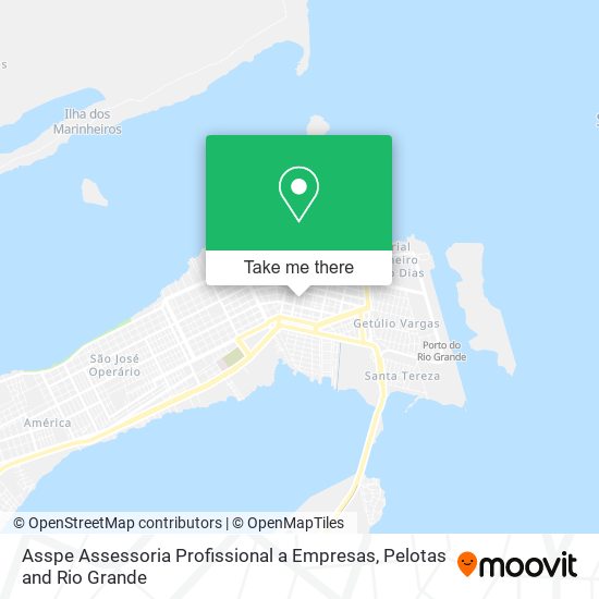 Asspe Assessoria Profissional a Empresas map
