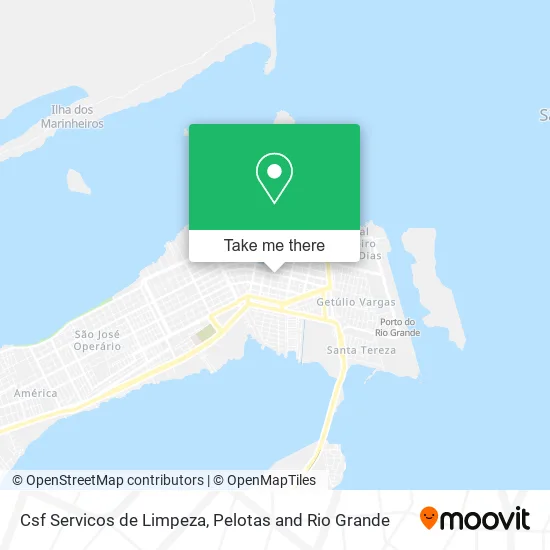 Csf Servicos de Limpeza map