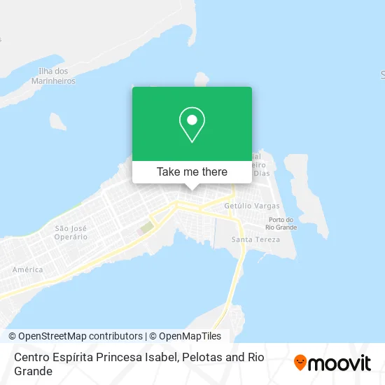 Centro Espírita Princesa Isabel map