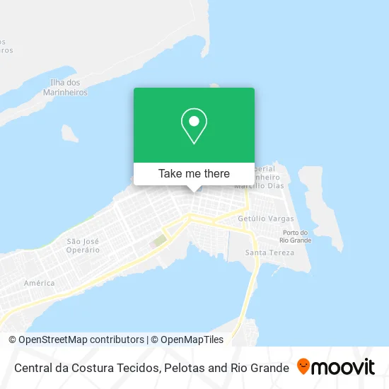 Central da Costura Tecidos map