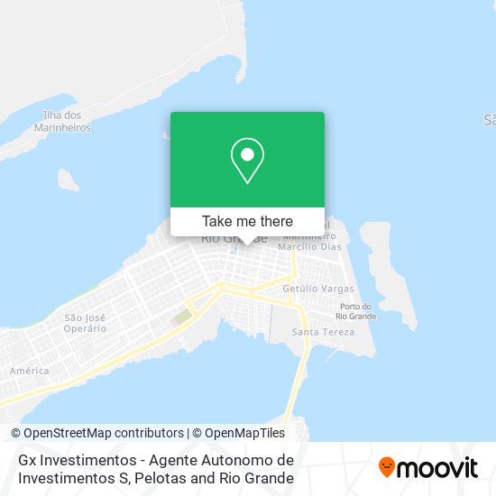 Mapa Gx Investimentos - Agente Autonomo de Investimentos S