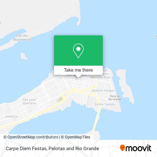 Carpe Diem Festas map