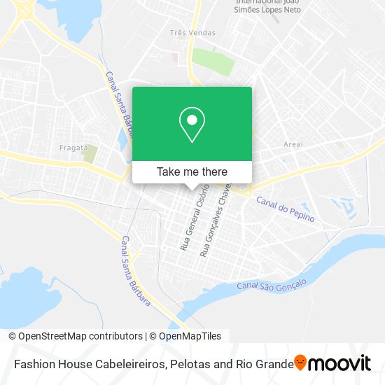 Fashion House Cabeleireiros map