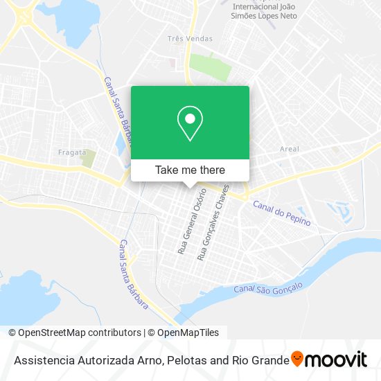 Assistencia Autorizada Arno map