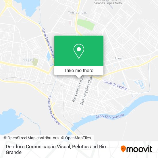 Deodoro Comunicação Visual map