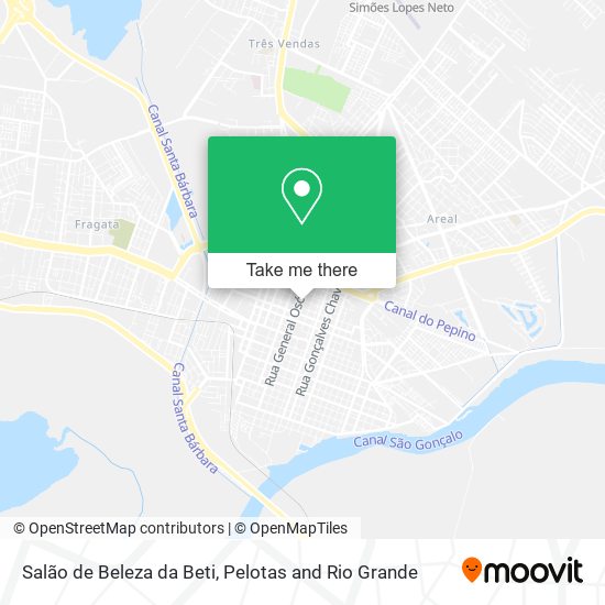 Salão de Beleza da Beti map