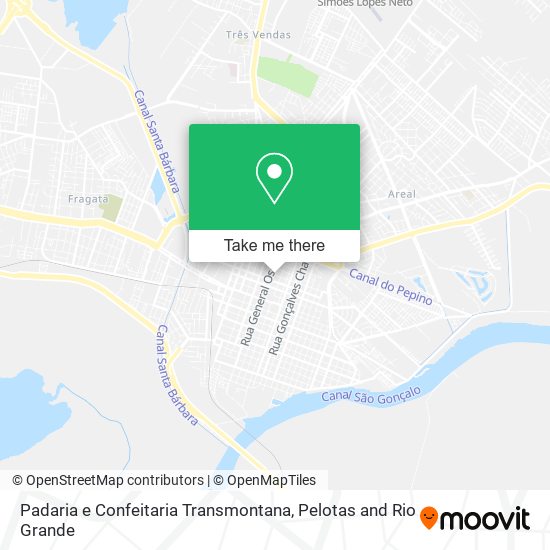 Padaria e Confeitaria Transmontana map
