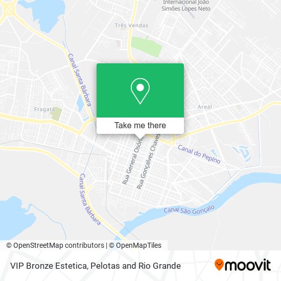 VIP Bronze Estetica map