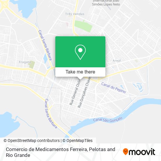 Comercio de Medicamentos Ferreira map