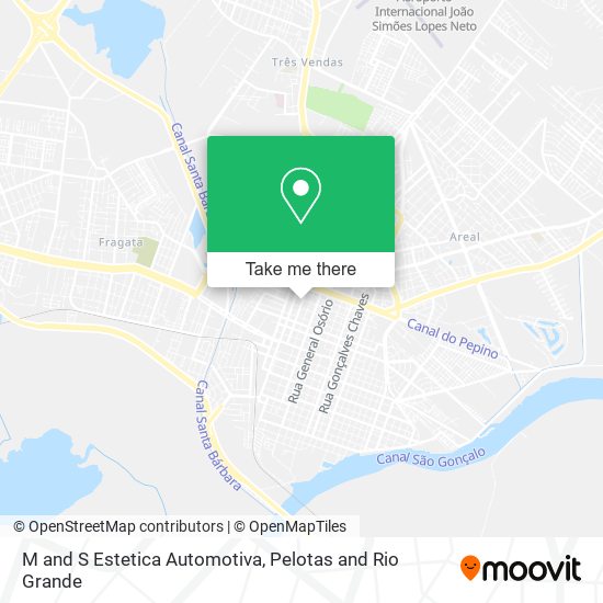 M and S Estetica Automotiva map