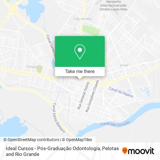 Ideal Cursos - Pós-Graduação Odontologia map