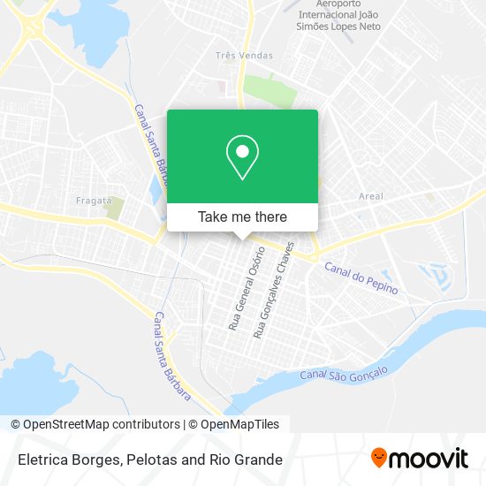 Eletrica Borges map