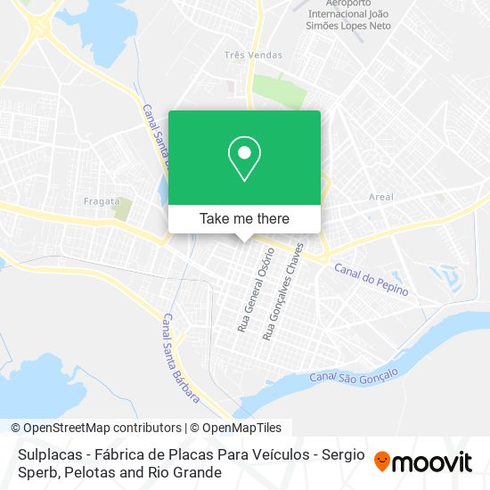 Sulplacas - Fábrica de Placas Para Veículos - Sergio Sperb map