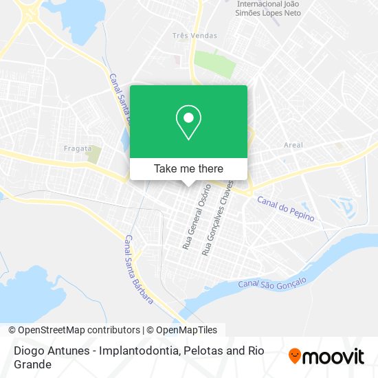 Mapa Diogo Antunes - Implantodontia