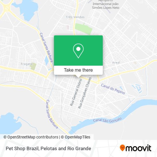 Pet Shop Brazil map