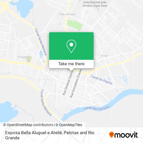 Esposa Bella Aluguel e Ateliê map