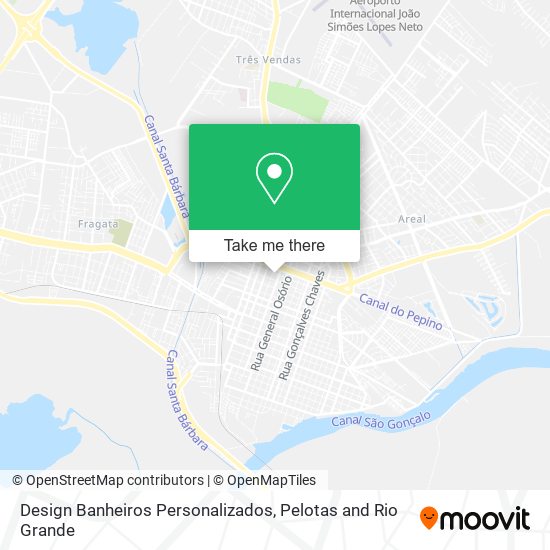 Design Banheiros Personalizados map