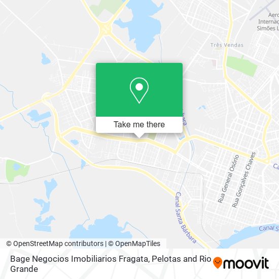 Bage Negocios Imobiliarios Fragata map