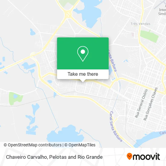 Chaveiro Carvalho map
