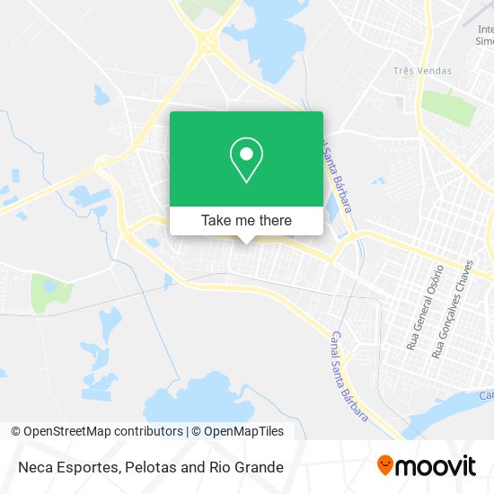 Neca Esportes map