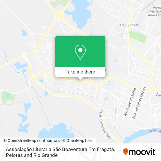 Associação Literária São Boaventura Em Fragata map