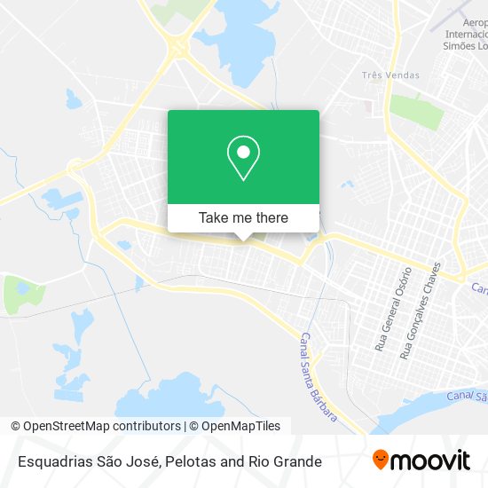 Esquadrias São José map