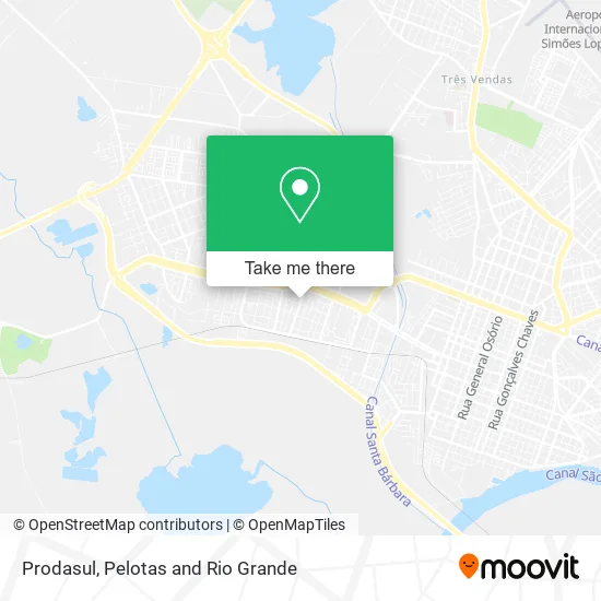 Prodasul map