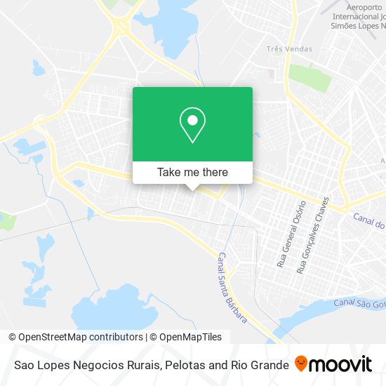 Sao Lopes Negocios Rurais map