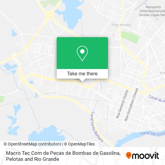 Macro Tec Com de Pecas de Bombas de Gasolina map