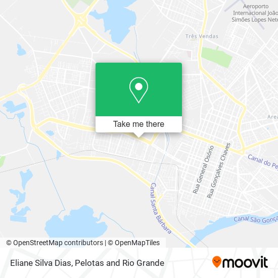 Eliane Silva Dias map