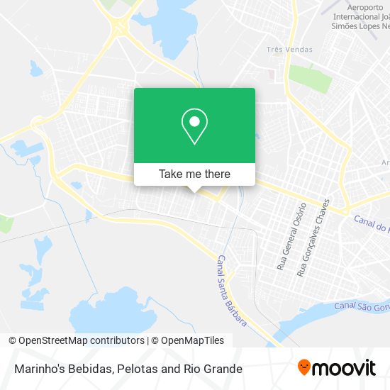 Marinho's Bebidas map
