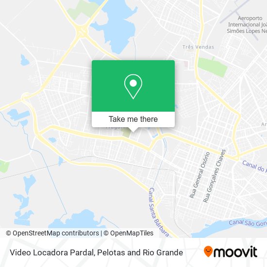 Mapa Video Locadora Pardal