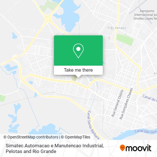 Mapa Simatec Automacao e Manutencao Industrial