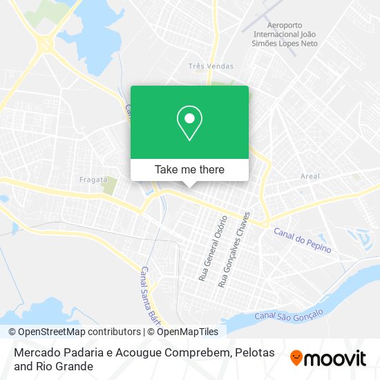 Mercado Padaria e Acougue Comprebem map