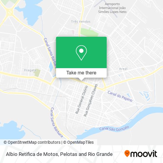 Albio Retifica de Motos map