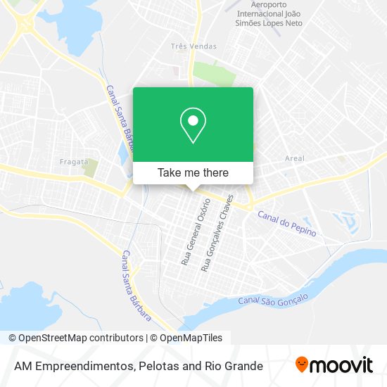 AM Empreendimentos map