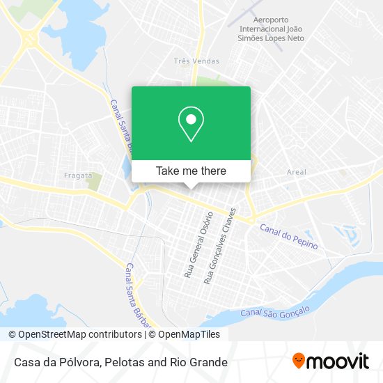 Casa da Pólvora map