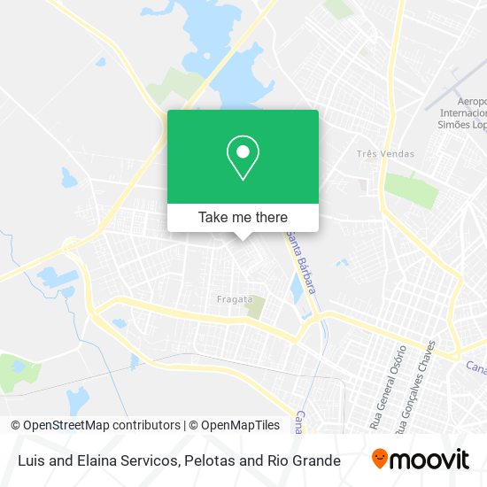 Luis and Elaina Servicos map