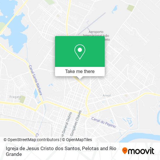 Mapa Igreja de Jesus Cristo dos Santos