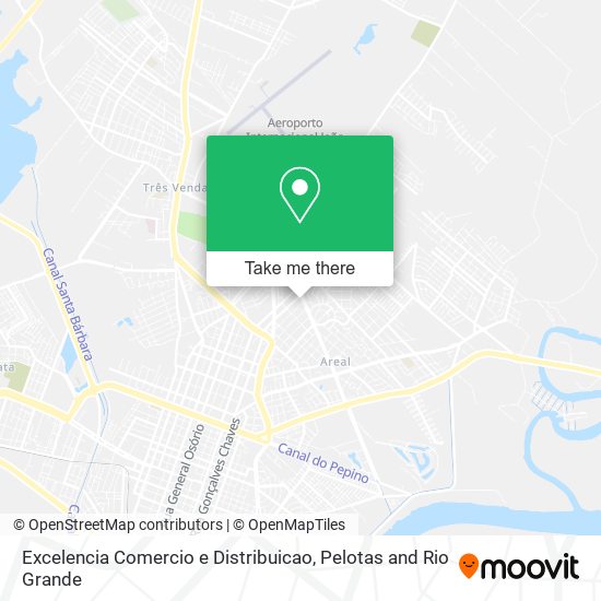 Excelencia Comercio e Distribuicao map