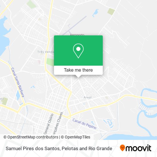 Samuel Pires dos Santos map