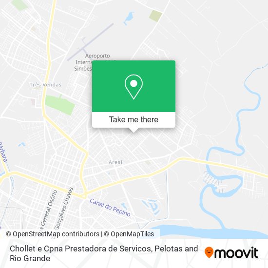 Mapa Chollet e Cpna Prestadora de Servicos