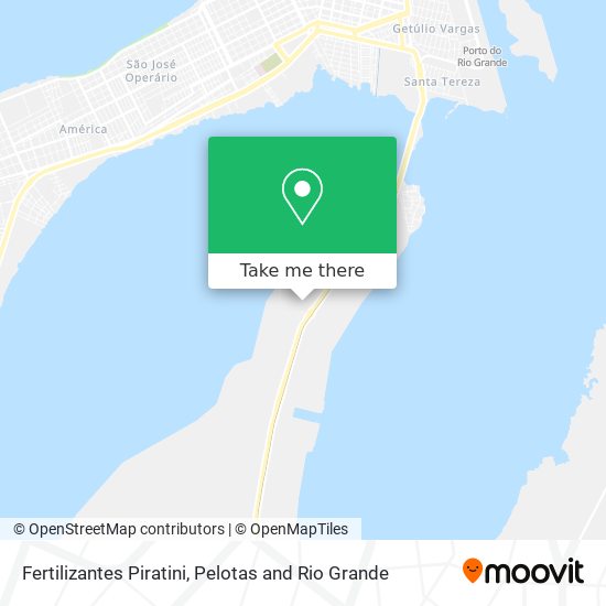 Fertilizantes Piratini map