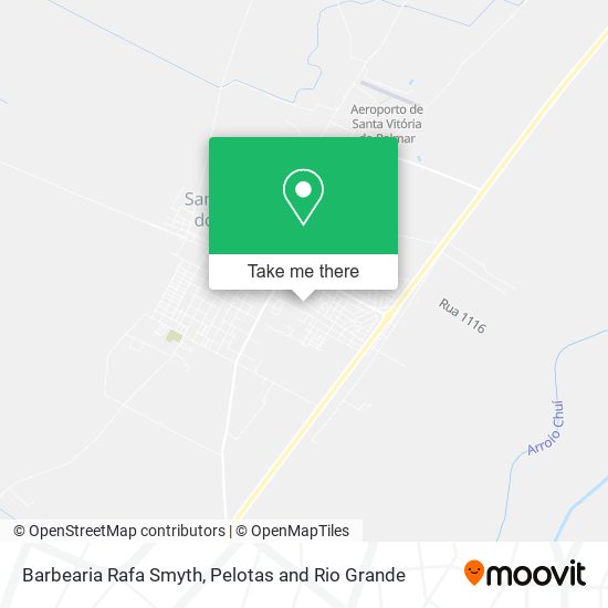 Barbearia Rafa Smyth map
