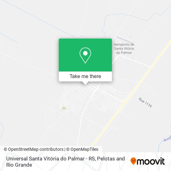 Universal Santa Vitória do Palmar - RS map