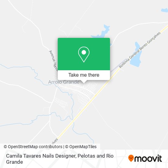 Camila Tavares Nails Designer map