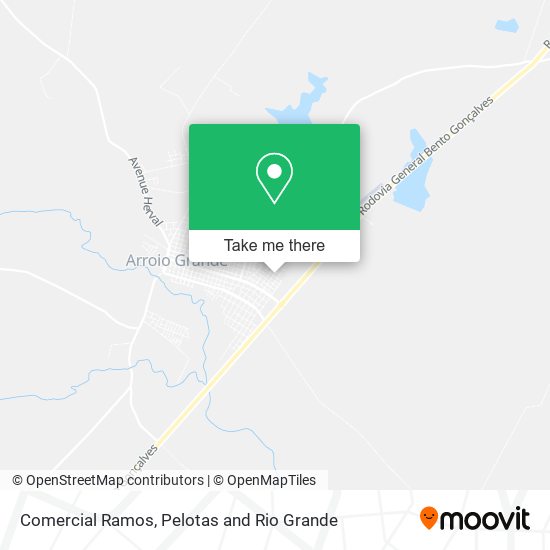 Comercial Ramos map