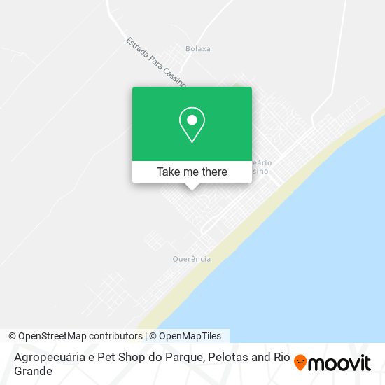 Agropecuária e Pet Shop do Parque map