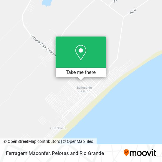 Ferragem Maconfer map