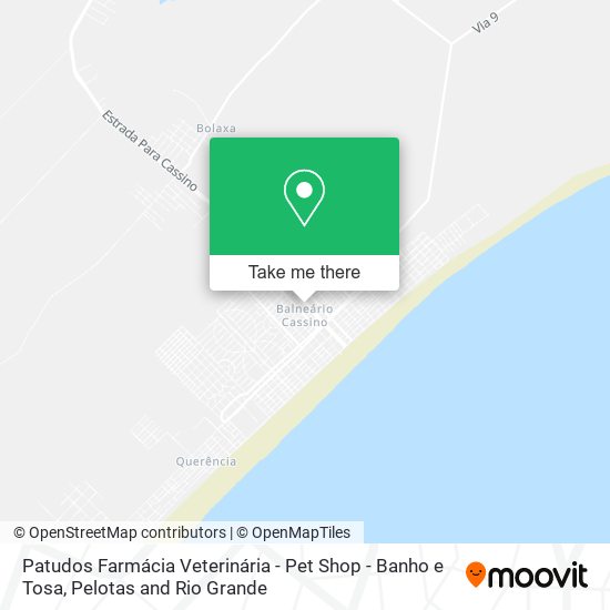 Patudos Farmácia Veterinária - Pet Shop - Banho e Tosa map